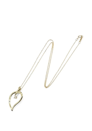 Tiffany & Co Eyewear Leaf diamond necklace - Gold