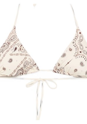 VENUJA paisley-print bikini - Neutrals