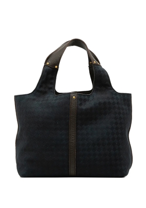 Bottega Veneta Pre-Owned 2000-2007 Canvas Intrecciato handbag - Black
