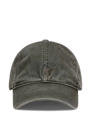 Golden Goose star-patch cap - Green