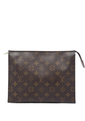 Louis Vuitton Pre-Owned 1997 Monogram Toiletry Pouch 26 clutch bag - Brown