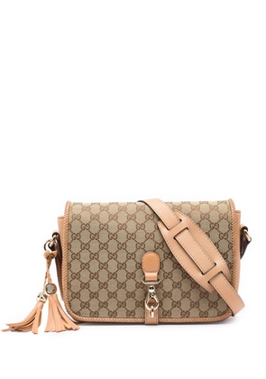 Gucci Pre-Owned 2016-2026 GG Canvas Marrakech crossbody bag - Neutrals