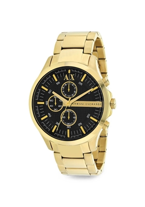 Armani Exchange chronograph 46mm watch - Black