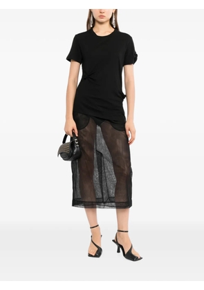 Helmut Lang knot-detail T-shirt - Black