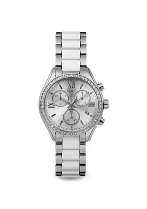 TIMEX round-face 38mm watch - Silver