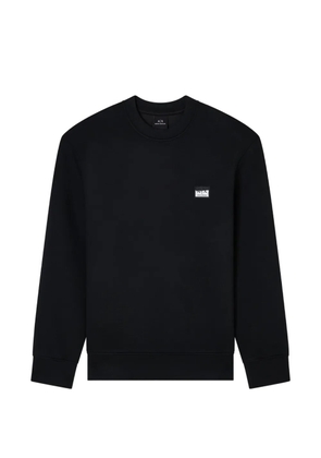 Armani Exchange logo-patch sweatshirt - Black