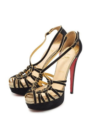 Christian Louboutin Pre-Owned strappy-design pumps - Black