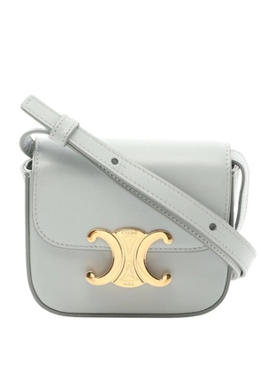 Celine Pre-Owned 2021-2026 Mini Calfskin Claude crossbody bag - Blue