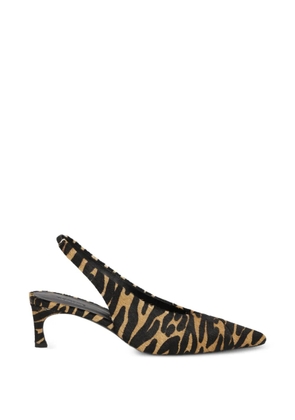 ROTATE BIRGER CHRISTENSEN printed slingback pumps - Neutrals