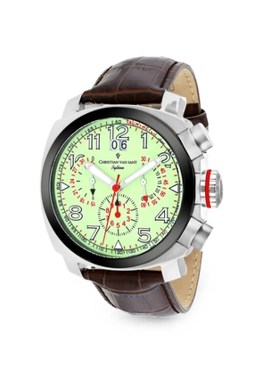 CHRISTIAN VAN SANT Grand Python 48mm watch - Green