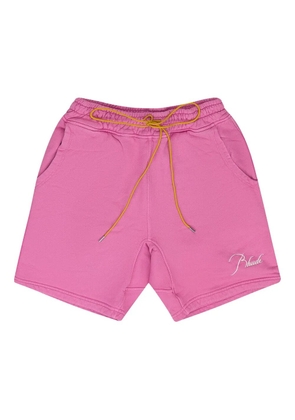 RHUDE logo-detail shorts - Pink