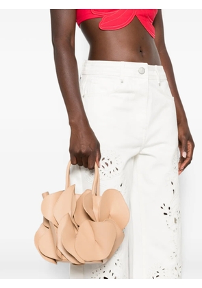 FARM Rio petal-embellished bucket bag - Neutrals