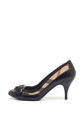 Burberry Pre-Owned Nova Check buckle pumps - Black