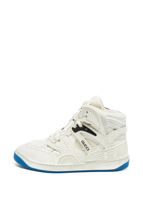 Gucci Pre-Owned high-top sneakers - White