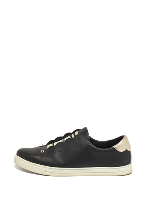 Fendi Pre-Owned Rockoclick slip-on sneakers - Black