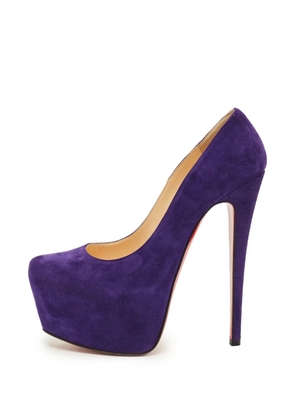 Christian Louboutin Pre-Owned Daffodile platform pumps - Purple