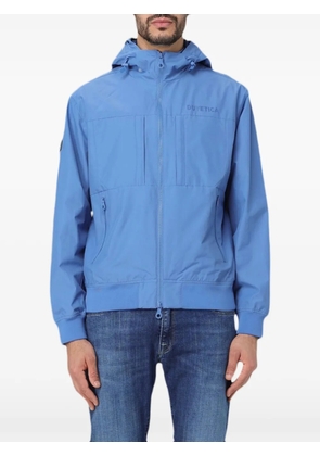 Duvetica logo-print hooded jacket - Blue