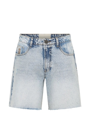 One Teaspoon Jackson raw-cut denim shorts - Blue