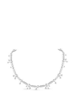 Bvlgari Pre-Owned Astrale diamond necklace - Silver