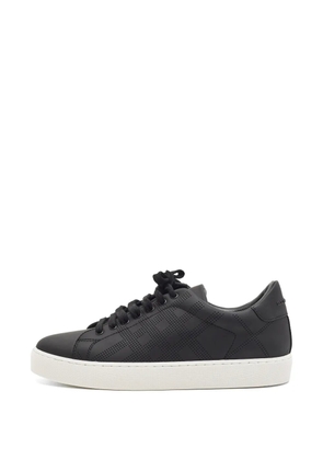 Burberry Pre-Owned Westford leather sneakers - Black