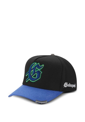 GODSPEED logo-embroidered baseball cap - Black