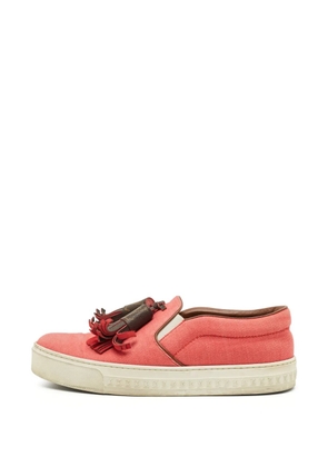 Louis Vuitton Pre-Owned Destination tassel sneakers - Pink