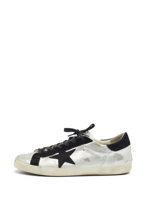 Golden Goose Superstar star-motif sneakers - Silver