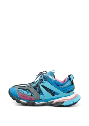 Balenciaga Pre-Owned Track mesh panel sneakers - Blue