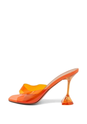 Amina Muaddi Lupita heeled sandals - Orange