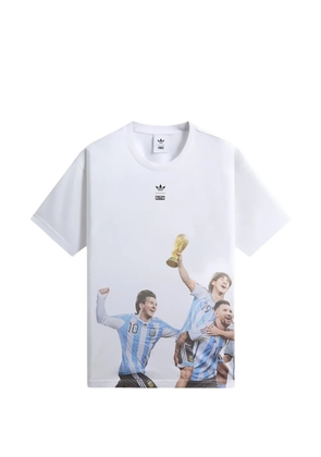 KITH x Adidas Messi World Cup-print T-shirt - White