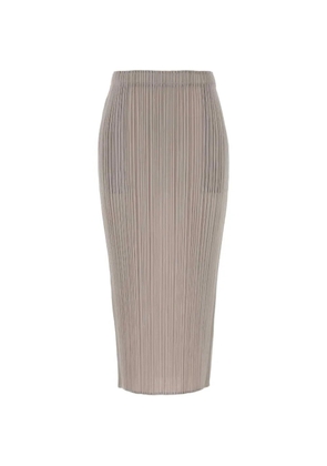 Pleats Please Issey Miyake pleated midi skirt - Pink