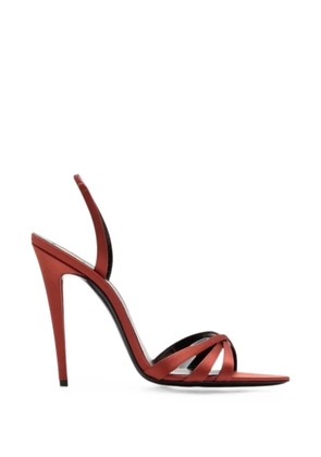 Saint Laurent KATE slingback heeled sandals - Red