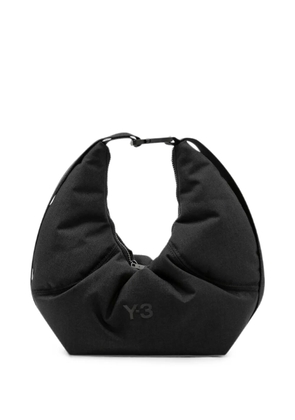 Y-3 Crescent buckle-fastening tote bag - Black
