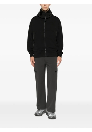 C.P. Company goggle-detail zip-up sweatshirt - Black