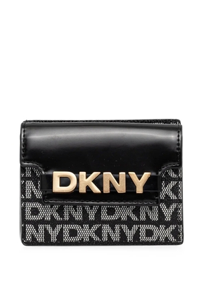 DKNY Avril logo-print wallet - Black