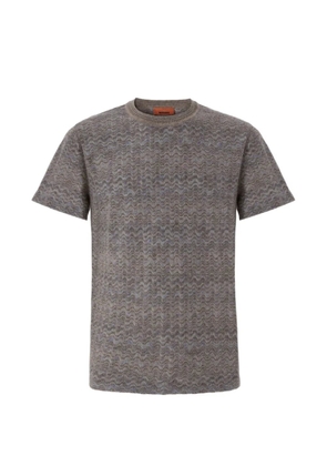 Missoni crew-neck T-shirt - Grey