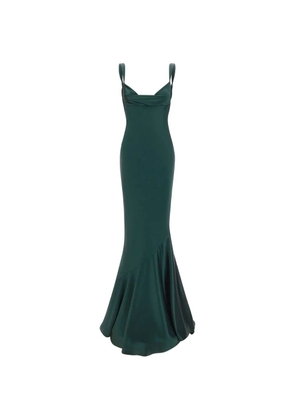 Retrofete Vinicia cowl-neck maxi dress - Green
