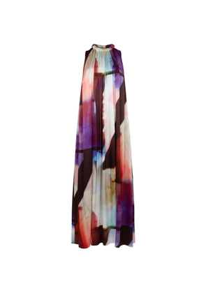 Roksanda Alkari printed silk-blend maxi dress - Neutrals