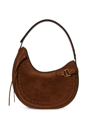 Lauren Ralph Lauren large whipstitched Tasha shoulder bag - Brown