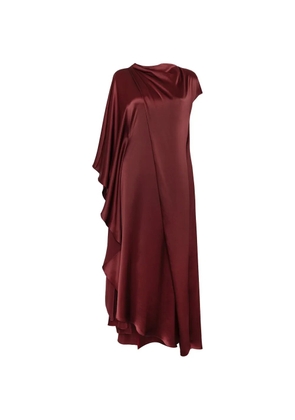 Roksanda Hiba draped asymmetric dress - Brown