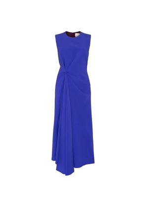 Roksanda Almas knot-detail midi dress - Blue