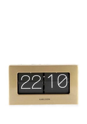 Karlsson flip clock - Gold
