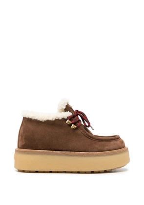 Prada suede sneakers - Brown