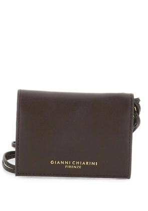 GIANNI CHIARINI leather bi-fold wallet - Brown