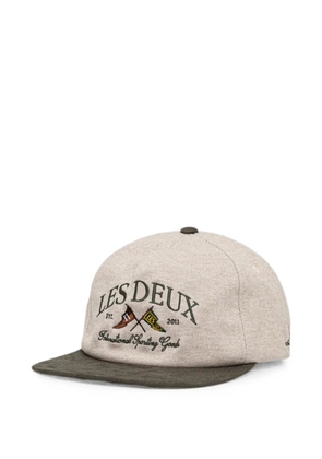 Les Deux embroidered logo cap - Neutrals