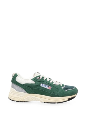 Autry Hyperway suede-panelled sneakers - Green