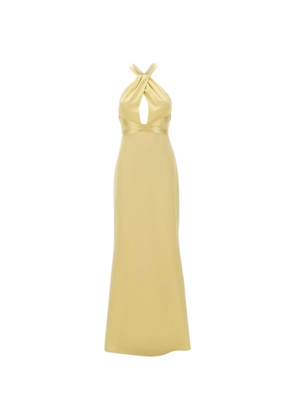 Retrofete Magnolia open-back dress - Yellow