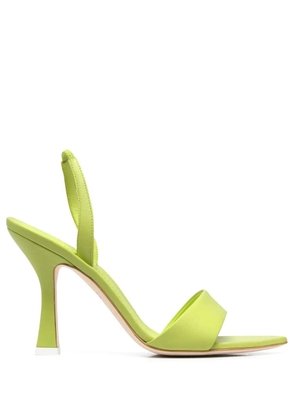 3juin pointed-toe 105mm sandals - Green