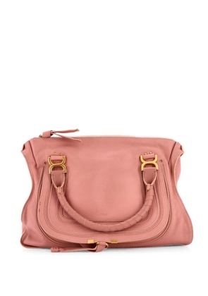 Chloé Pre-Owned Marcie Leather Large shoulder bag - Pink