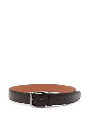 Tod's buckle-fastening leather belt - Brown